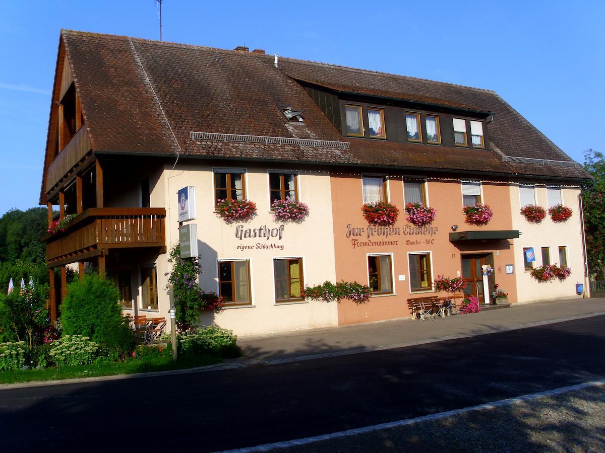 Gasthof Zur Frohen Einkehr Reichardsroth Exterior foto